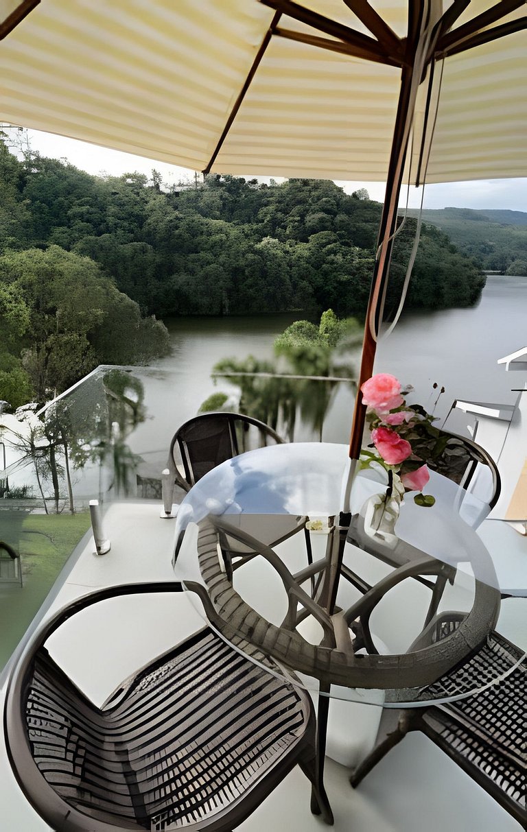 Casa de luxo | Beira do lago | Spa | acesso a água