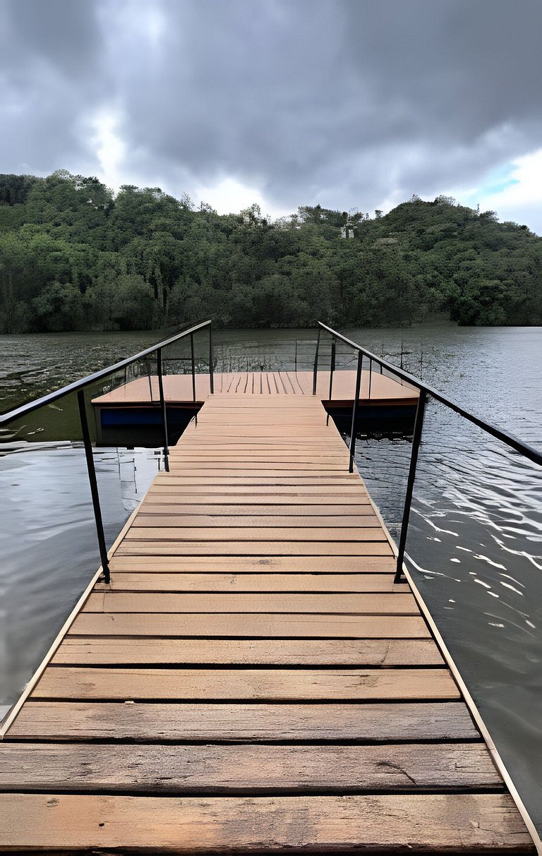 Casa de luxo | Beira do lago | Spa | acesso a água