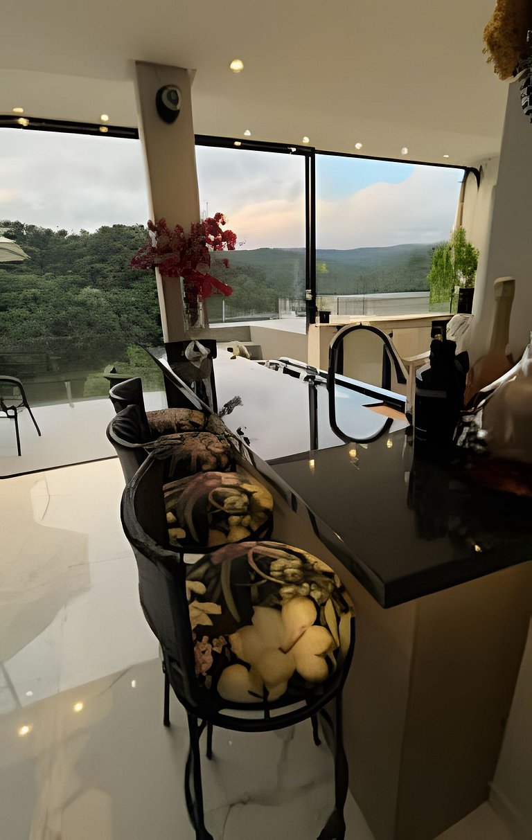 Casa de luxo | Beira do lago | Spa | acesso a água