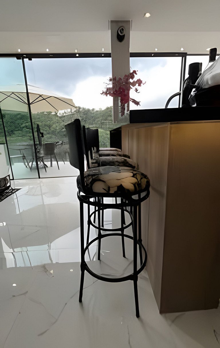 Casa de luxo | Beira do lago | Spa | acesso a água