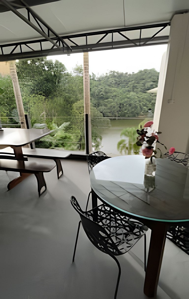 Casa de luxo | Beira do lago | Spa | acesso a água
