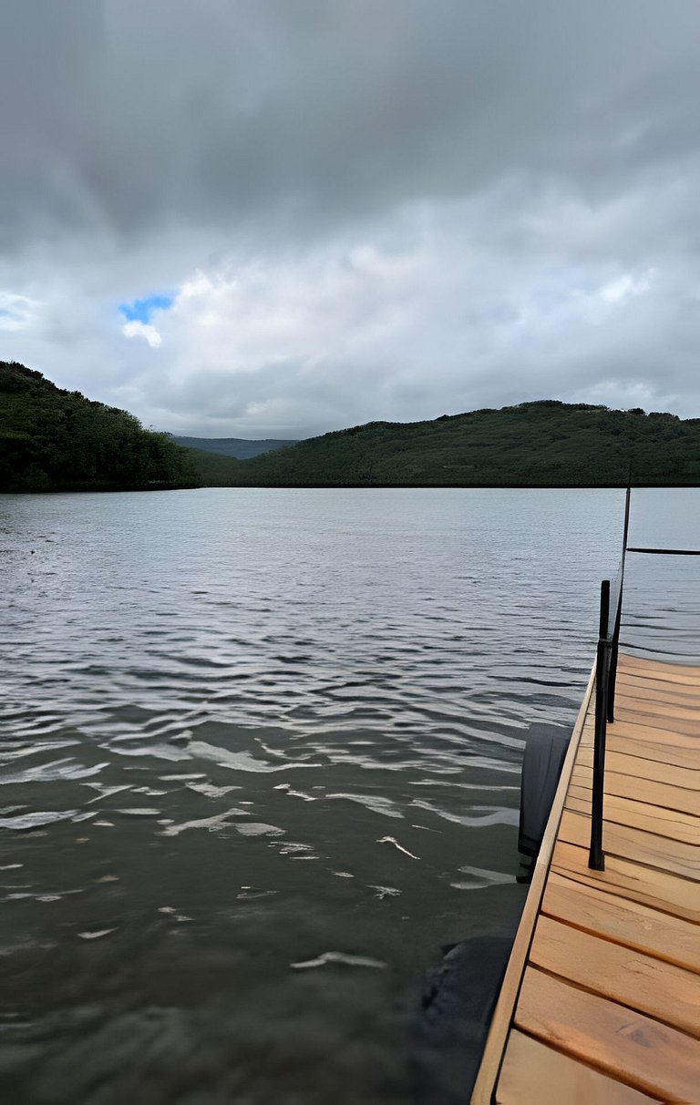 Casa de luxo | Beira do lago | Spa | acesso a água