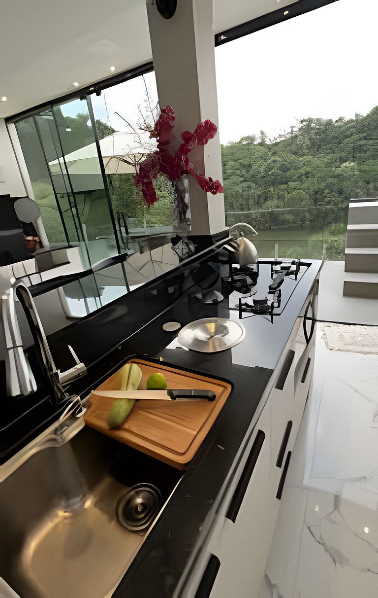 Casa de luxo | Beira do lago | Spa | acesso a água