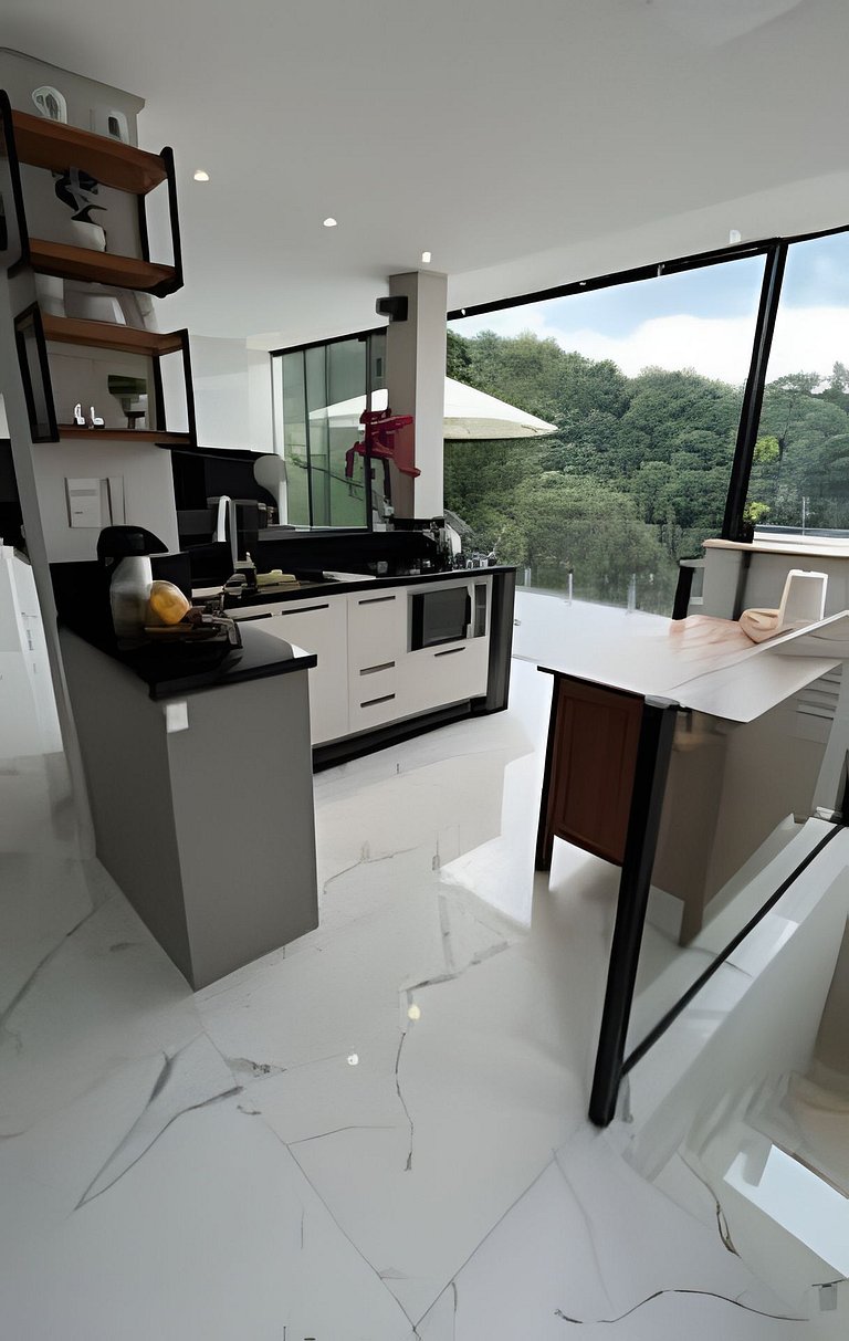 Casa de luxo | Beira do lago | Spa | acesso a água
