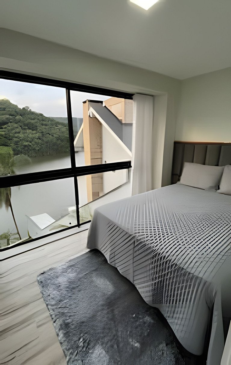 Casa de luxo | Beira do lago | Spa | acesso a água