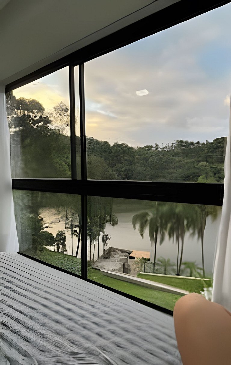 Casa de luxo | Beira do lago | Spa | acesso a água