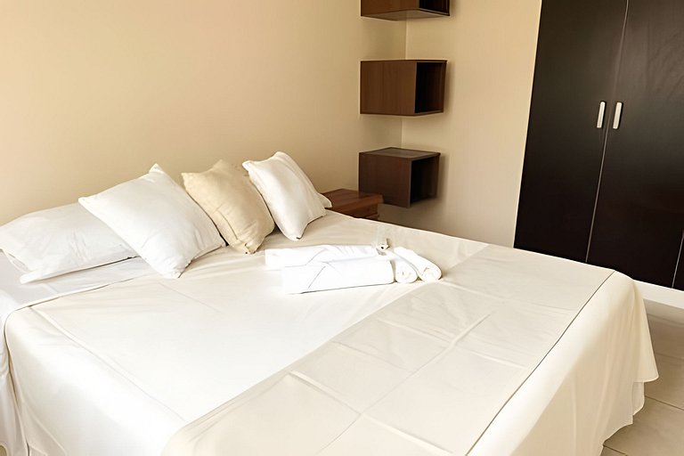Apt na praia Central | Amplo e Perto do mar em BC