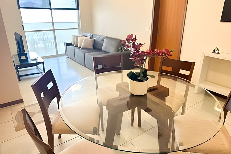 Apt na praia Central | Amplo e Perto do mar em BC
