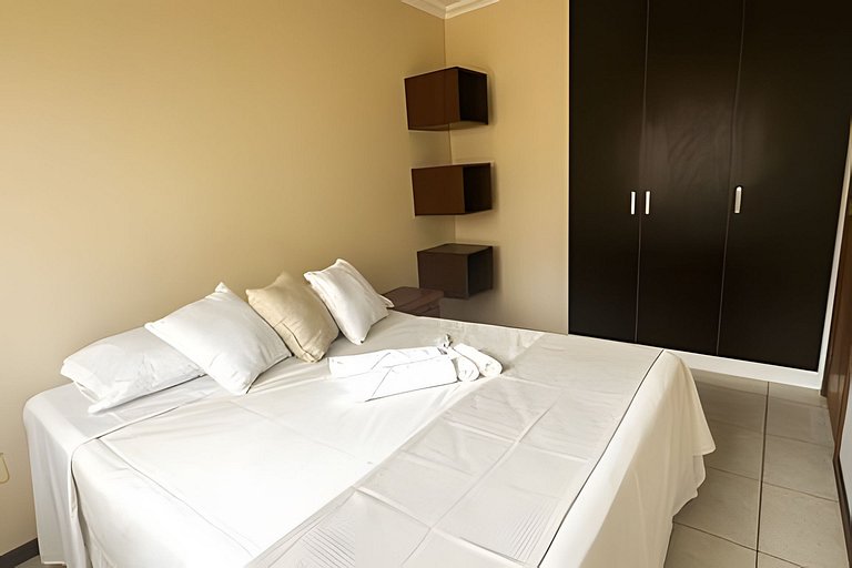 Apt na praia Central | Amplo e Perto do mar em BC