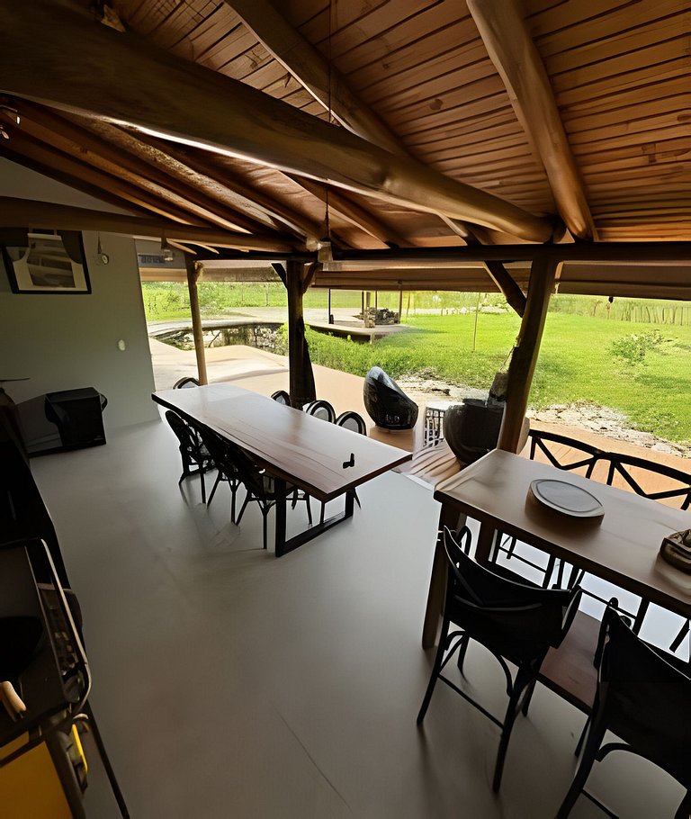 Refúgio Rural | Chalé de Luxo | Jacuzzi e Lareira