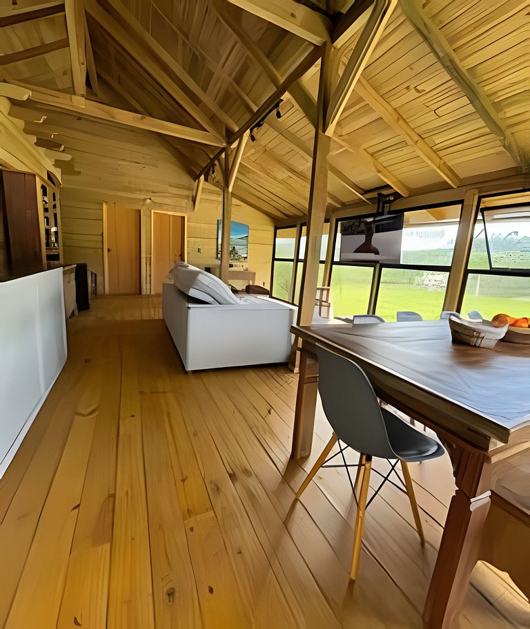 Refúgio Rural | Chalé de Luxo | Jacuzzi e Lareira