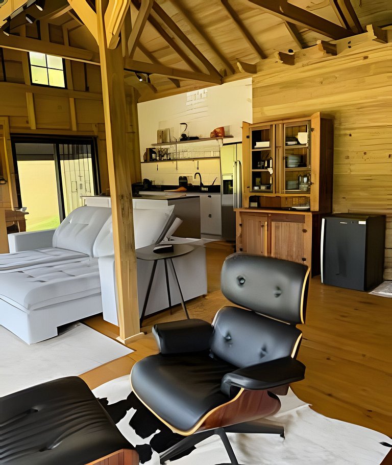 Refúgio Rural | Chalé de Luxo | Jacuzzi e Lareira