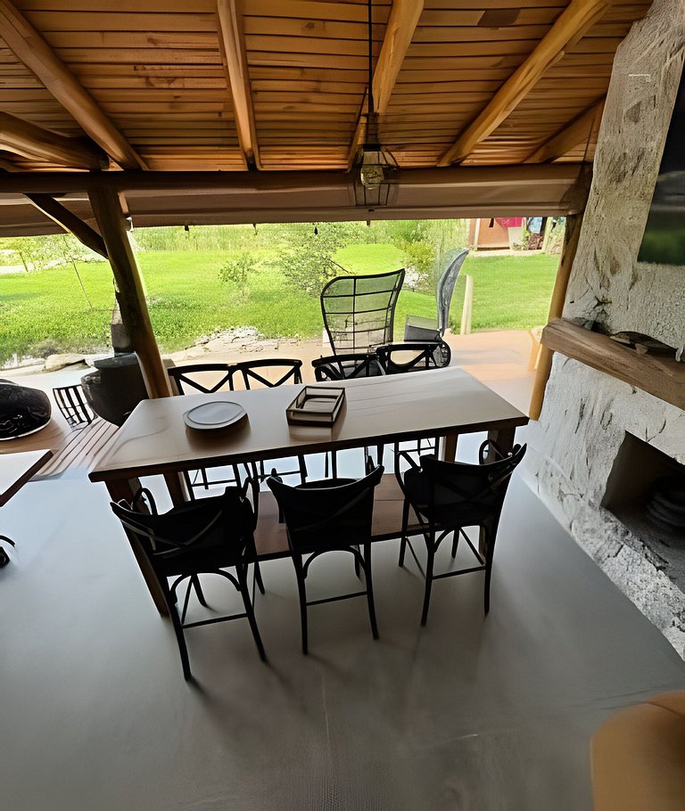 Refúgio Rural | Chalé de Luxo | Jacuzzi e Lareira