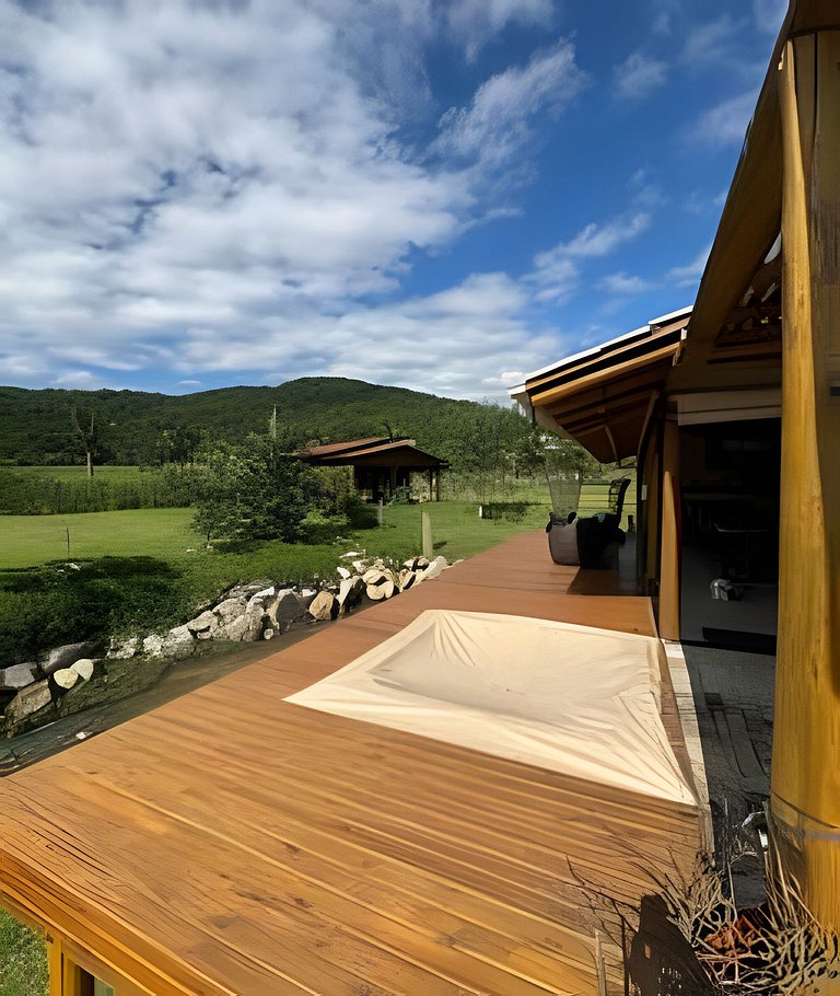 Refúgio Rural | Chalé de Luxo | Jacuzzi e Lareira