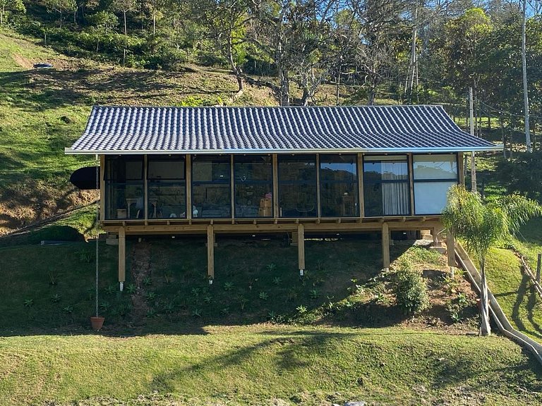 Refúgio Rural | Chalé de Luxo | Jacuzzi e Lareira