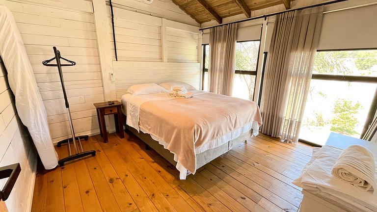 Refúgio Rural | Chalé de Luxo | Jacuzzi e Lareira