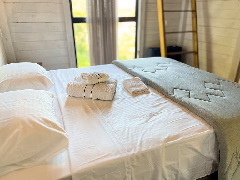 Refúgio Rural | Chalé de Luxo | Jacuzzi e Lareira