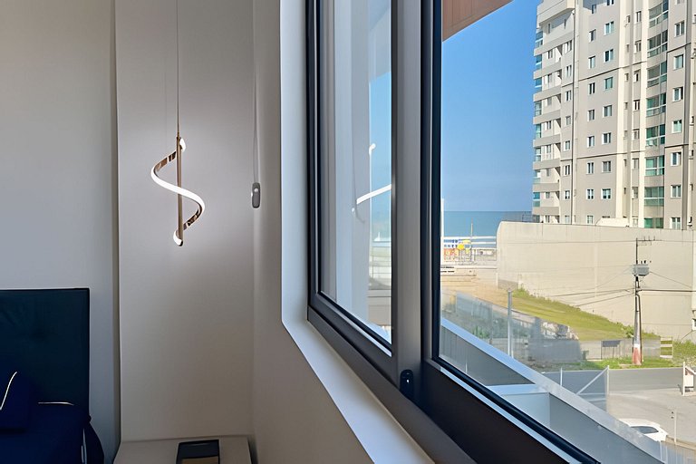 Vista Mar na Praia Central | Apto Novo e Moderno