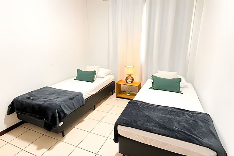 Apto Prático | 3 Quartos | BC | 200mt da praia