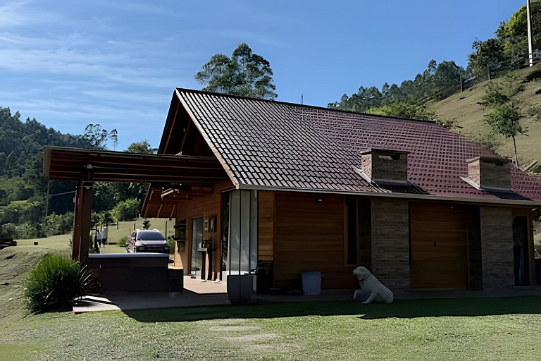 Refúgio Vitória | Cabana de luxo | Jacuzzi