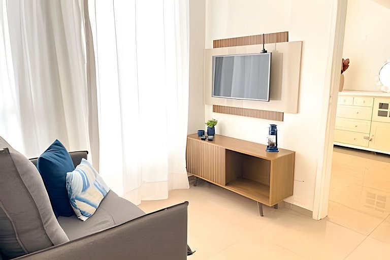 Loft Prático | 2 Quartos | Centro de Itajaí |