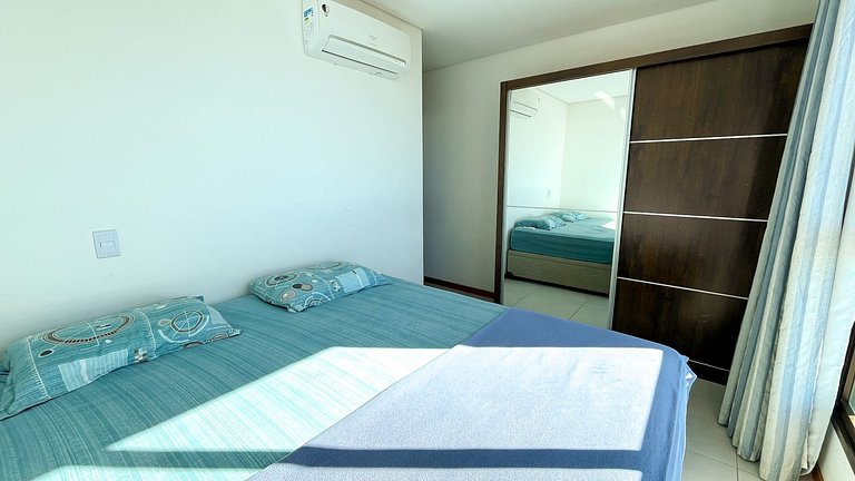 Home Club na Praia | 3 Quartos + 2 Vagas