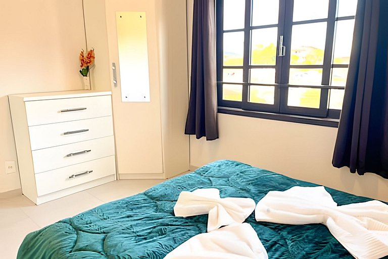 Apto Central em Pomerode, 250m do Alles Park | ASA Stays
