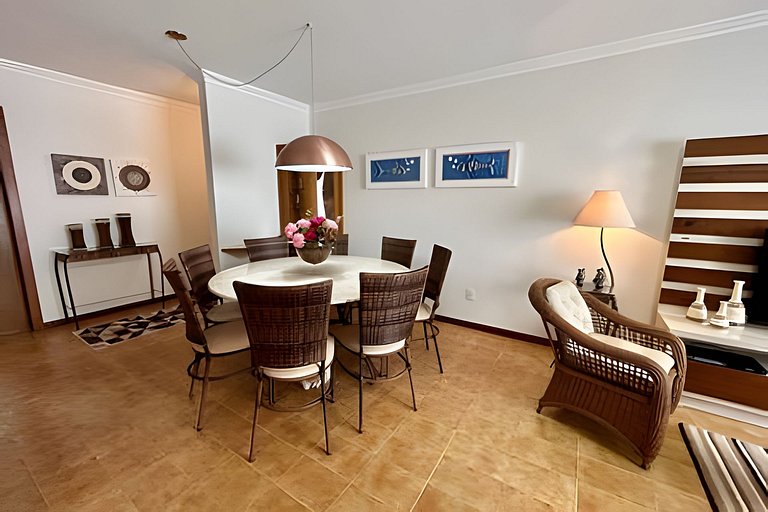 ASA | Apto 3 Quartos | Amplo | Clim. | Quadra Mar