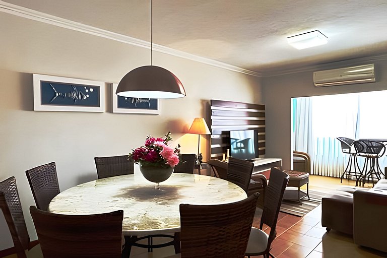 ASA | Apto 3 Quartos | Amplo | Clim. | Quadra Mar