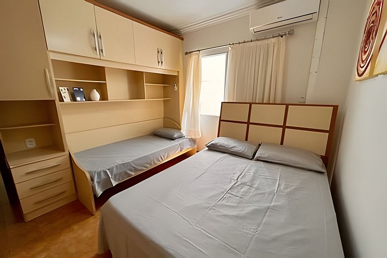 ASA | Apto 3 Quartos | Amplo | Clim. | Quadra Mar