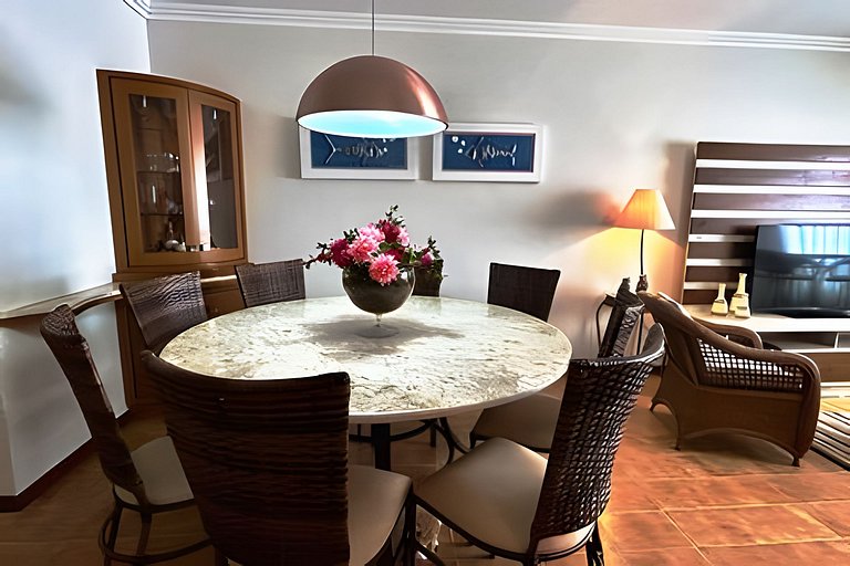 ASA | Apto 3 Quartos | Amplo | Clim. | Quadra Mar