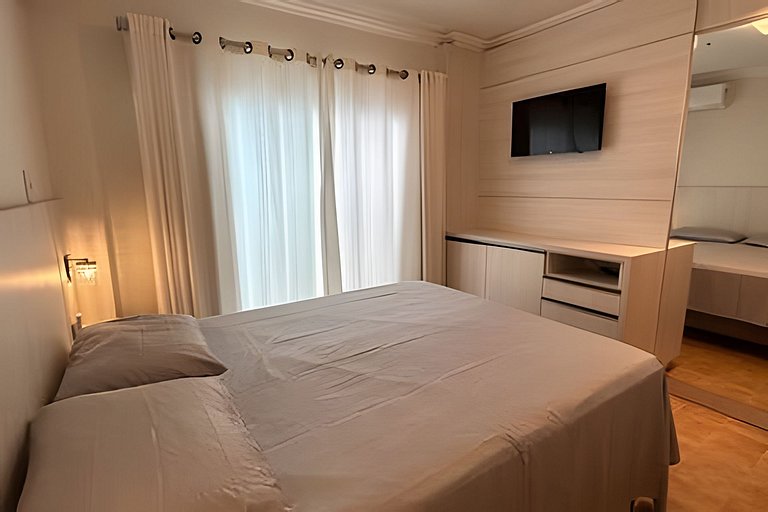 ASA | Apto 3 Quartos | Amplo | Clim. | Quadra Mar