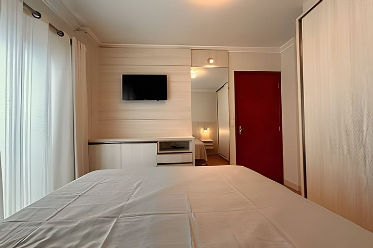 ASA | Apto 3 Quartos | Amplo | Clim. | Quadra Mar