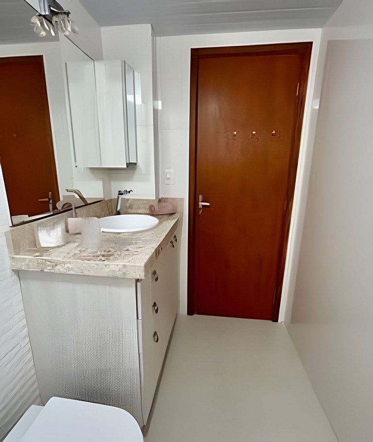 ASA | Apto 3 Quartos | Amplo | Clim. | Quadra Mar