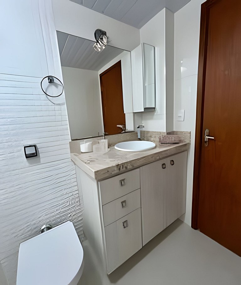 ASA | Apto 3 Quartos | Amplo | Clim. | Quadra Mar