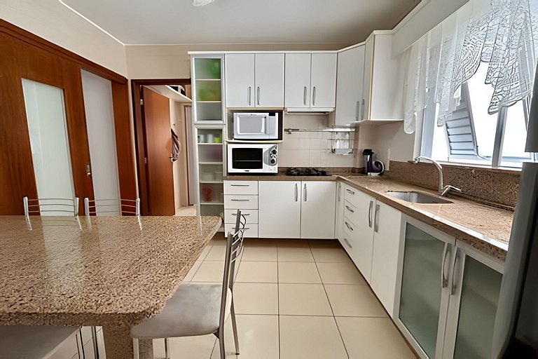 ASA | Apto 3 Quartos | Amplo | Clim. | Quadra Mar