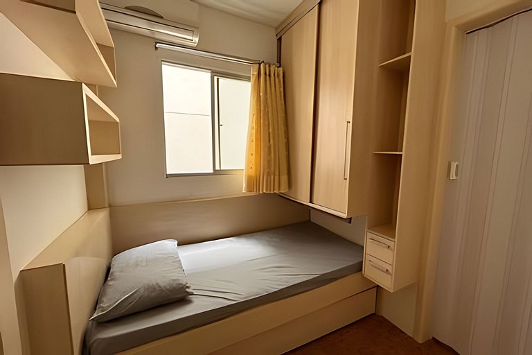 ASA | Apto 3 Quartos | Amplo | Clim. | Quadra Mar