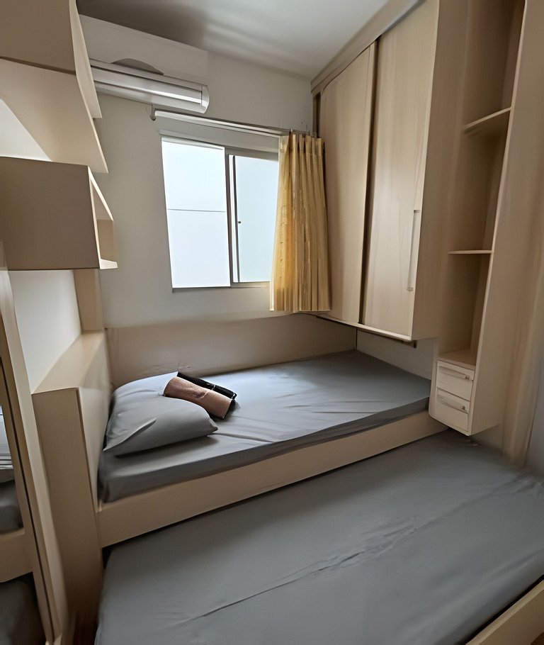 ASA | Apto 3 Quartos | Amplo | Clim. | Quadra Mar