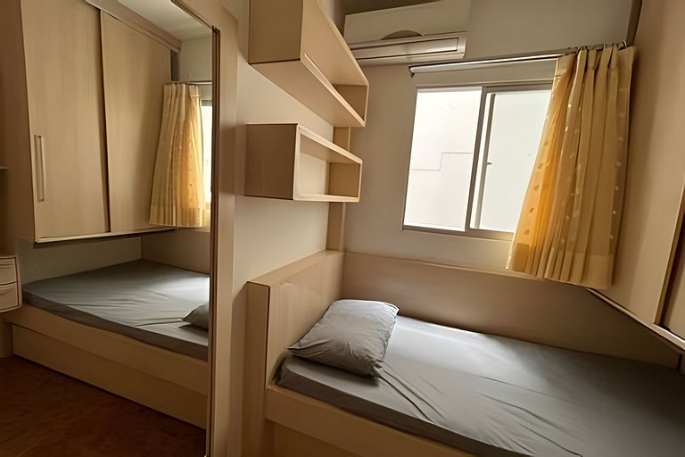 ASA | Apto 3 Quartos | Amplo | Clim. | Quadra Mar