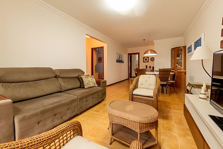 ASA | Apto 3 Quartos | Amplo | Clim. | Quadra Mar