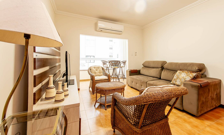 ASA | Apto 3 Quartos | Amplo | Clim. | Quadra Mar