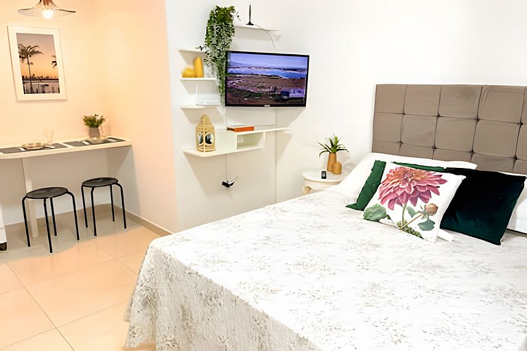 Loft Funcional e Charmoso | Centro de Itajaí