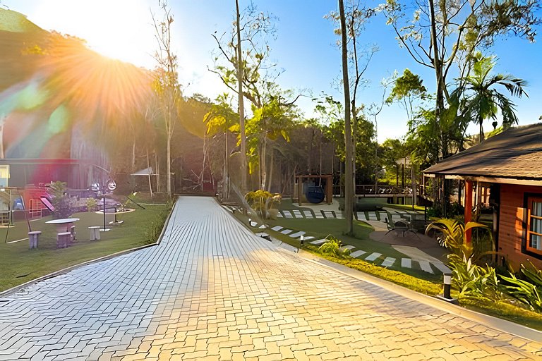 Villa Esmeralda | Pub | Piscina | Riacho Privativo