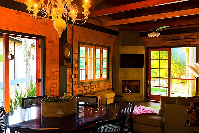 Villa Esmeralda | Pub | Piscina | Riacho Privativo