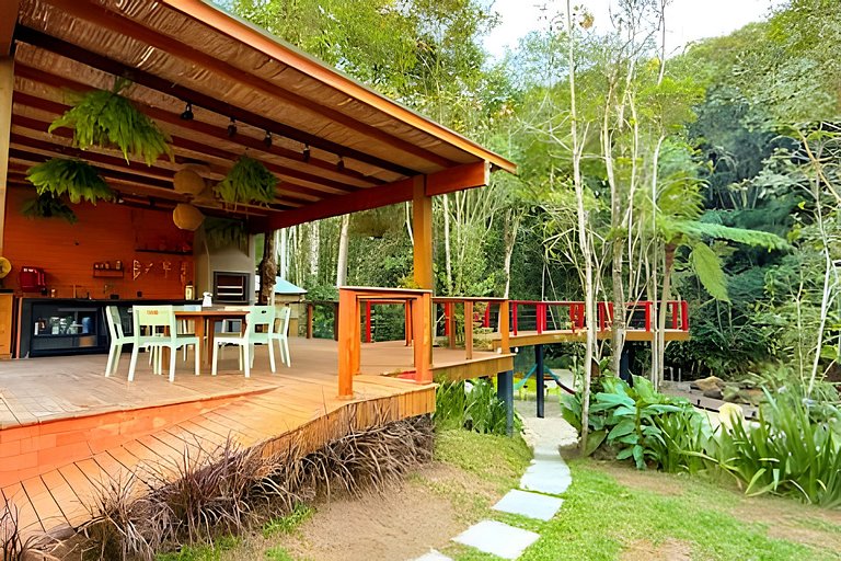 Villa Esmeralda | Pub | Piscina | Riacho Privativo