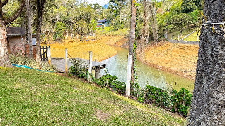 ASA | Encanto do Pinhal | Lareira | Lago | Playg.