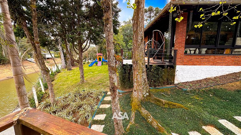 ASA | Encanto do Pinhal | Lareira | Lago | Playg.