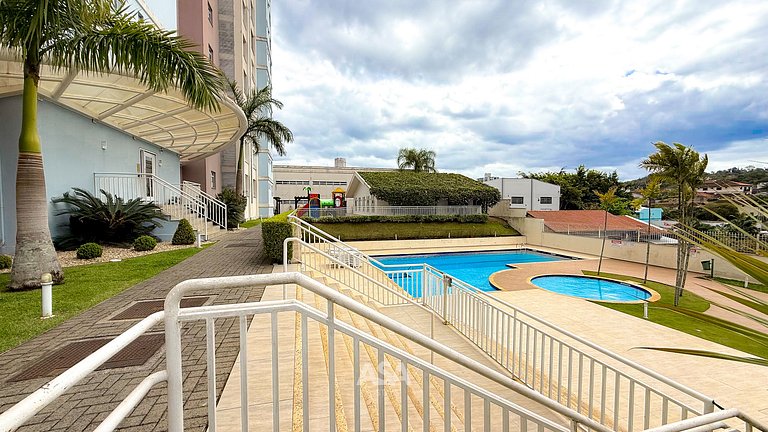 ASA | Apto 2 QT | Piscina | Academia | Oktoberfest