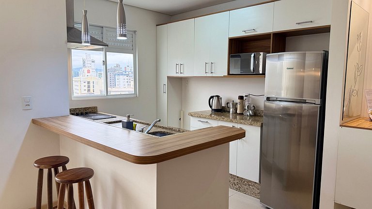 Loft com Piscina em Blumenau, para 4 Hóspedes | ASA
