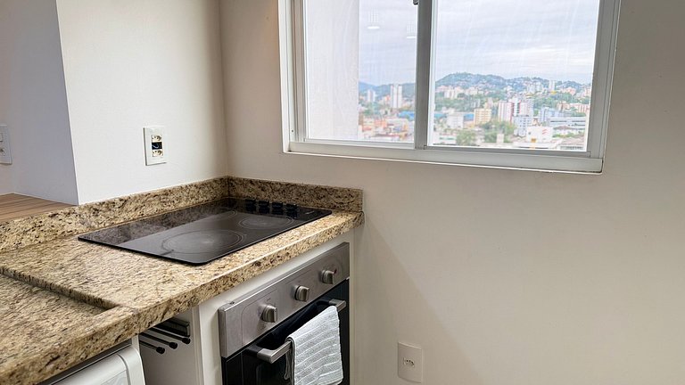 Loft com Piscina em Blumenau, para 4 Hóspedes | ASA